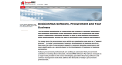 Desktop Screenshot of decisionmax.com.au